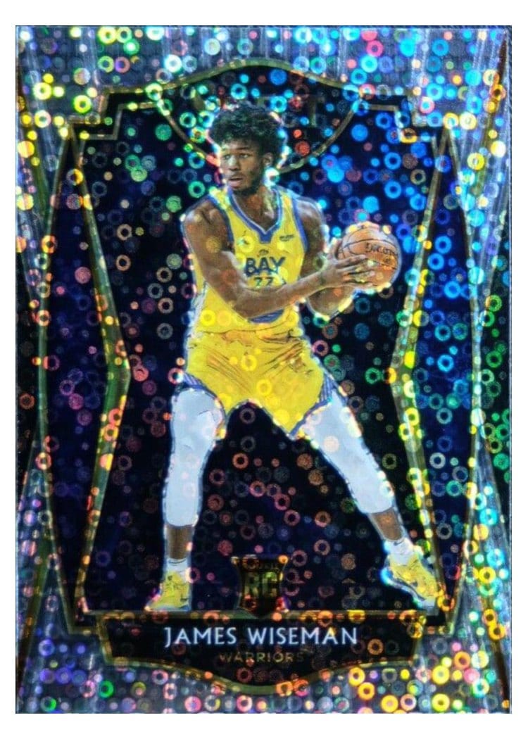 2020-21 Panini Select Base Set James Wiseman #184 card