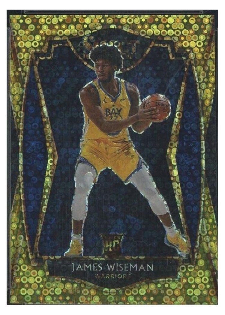 2020-21 Panini Select Base Set James Wiseman #184 card