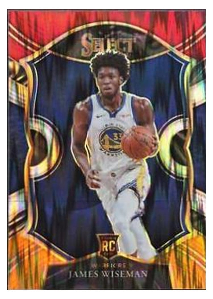 2020-21 Panini Select Base Set James Wiseman #184 card
