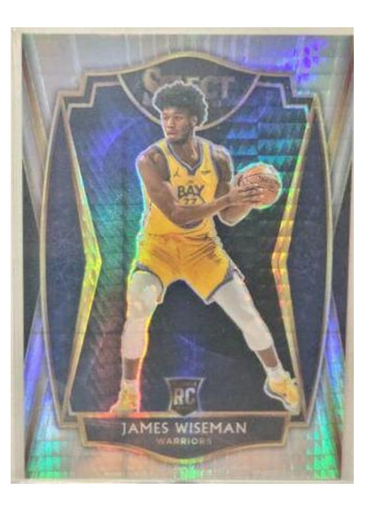 2020-21 Panini Select Base Set James Wiseman #184 card