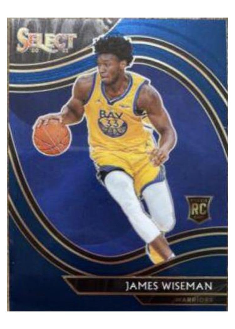 2020-21 Panini Select Base Set James Wiseman #299 card