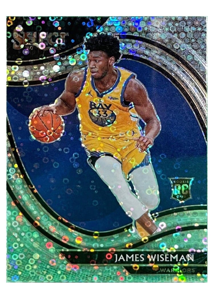 2020-21 Panini Select Base Set James Wiseman #299 card