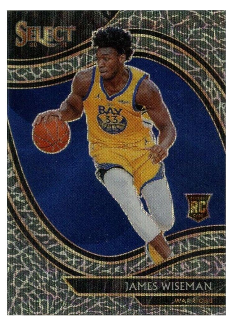 2020-21 Panini Select Base Set James Wiseman #299 card