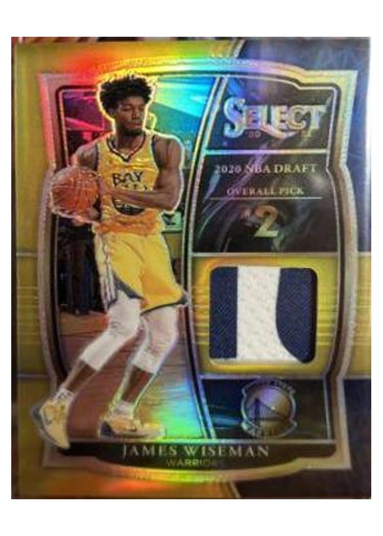 2020-21 Panini Select Base Set James Wiseman #299 card