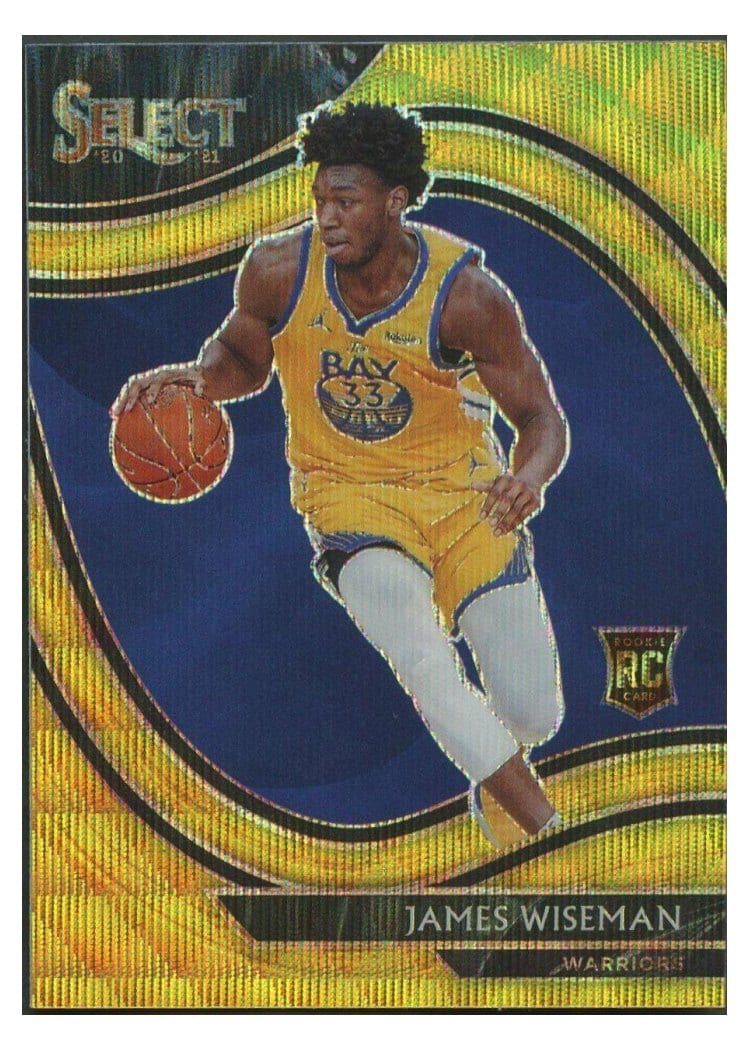 2020-21 Panini Select Base Set James Wiseman #299 card