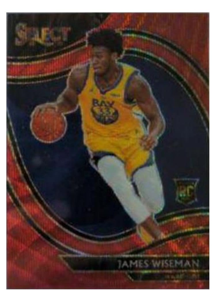 2020-21 Panini Select Base Set James Wiseman #299 card