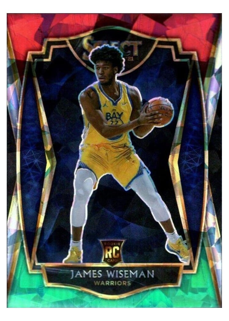 2020-21 Panini Select Base Set James Wiseman #299 card