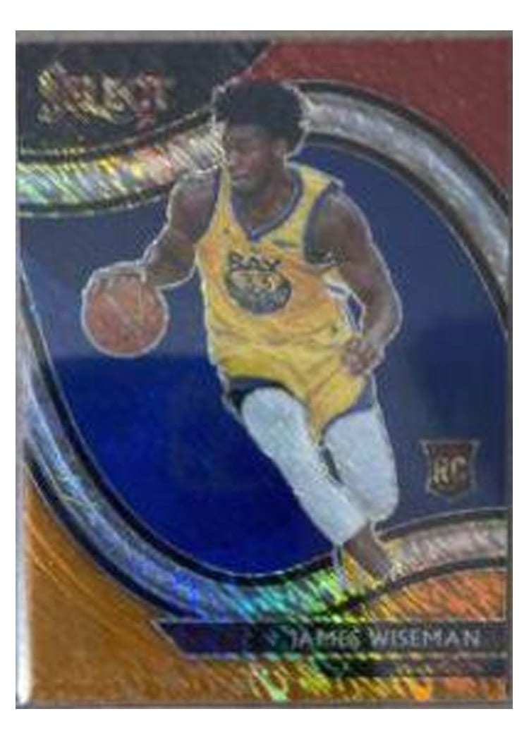 2020-21 Panini Select Base Set James Wiseman #299 card