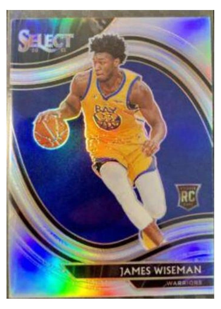 2020-21 Panini Select Base Set James Wiseman #299 card