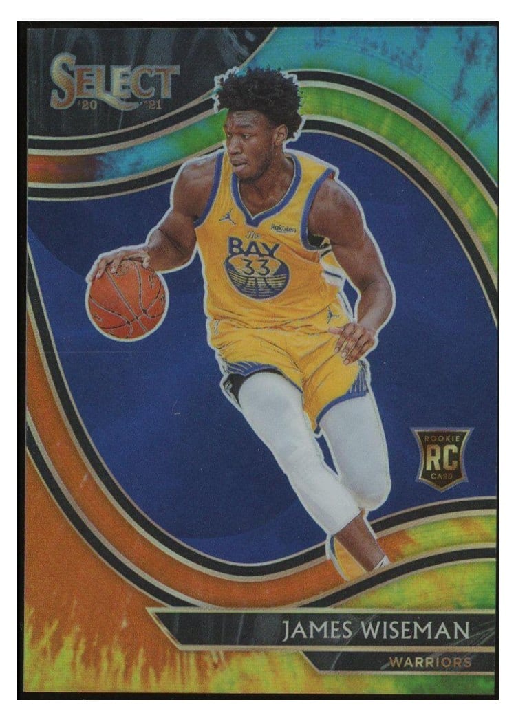 2020-21 Panini Select Base Set James Wiseman #299 card