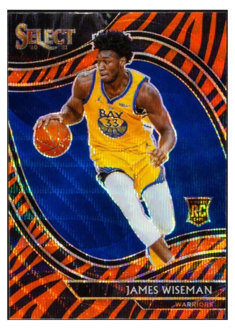 2020-21 Panini Select Base Set James Wiseman #299 card