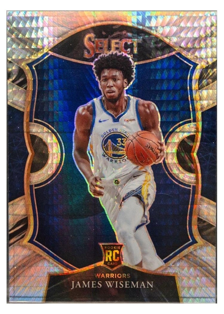 2020-21 Panini Select Base Set James Wiseman #299 card