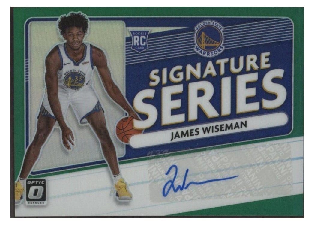 2020 Panini Donruss Optic James Wiseman #152 card