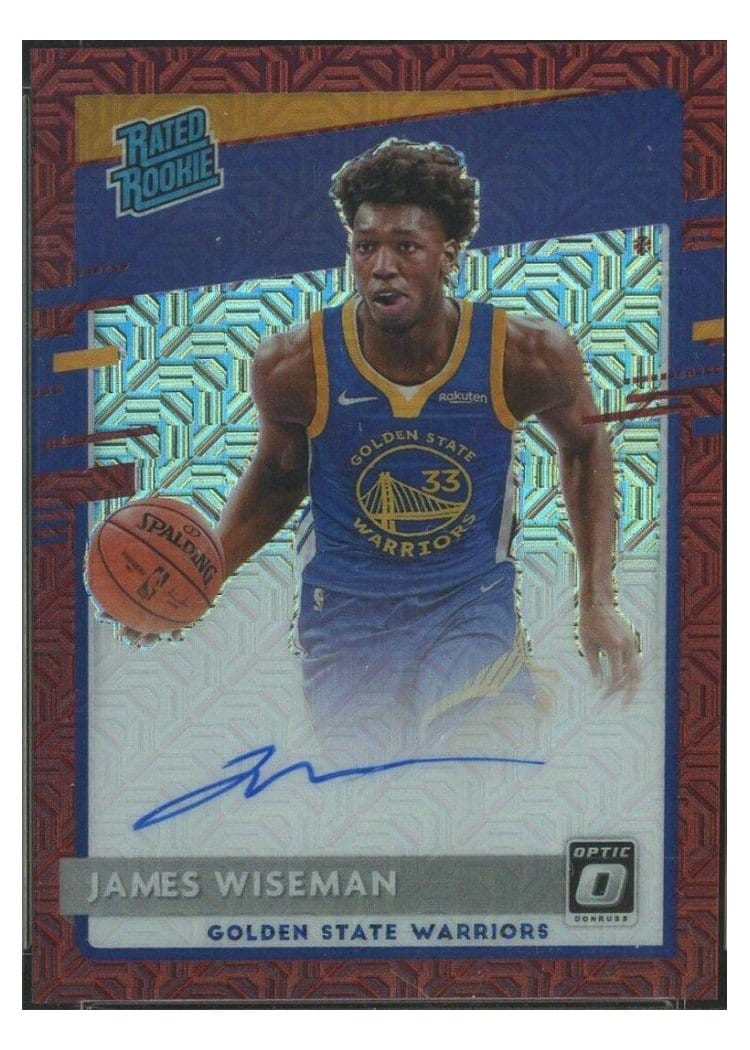 2020 Panini Donruss Optic James Wiseman #152 card