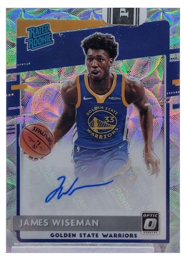 2020 Panini Donruss Optic James Wiseman #152 card