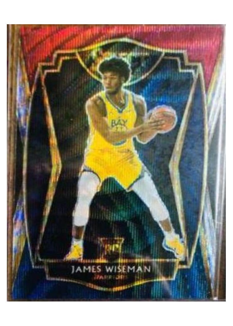 2020 Panini Select James Wiseman #62 card