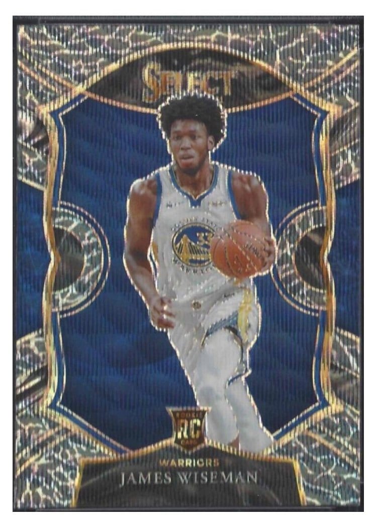 2020 Panini Select James Wiseman #62 card