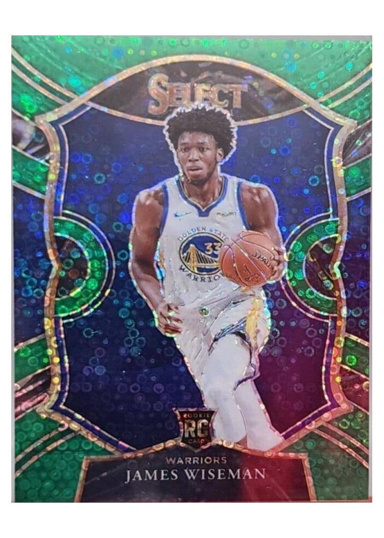 2020 Panini Select James Wiseman #62 card