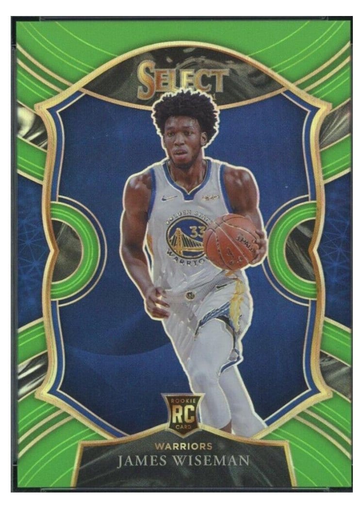 2020 Panini Select James Wiseman #62 card