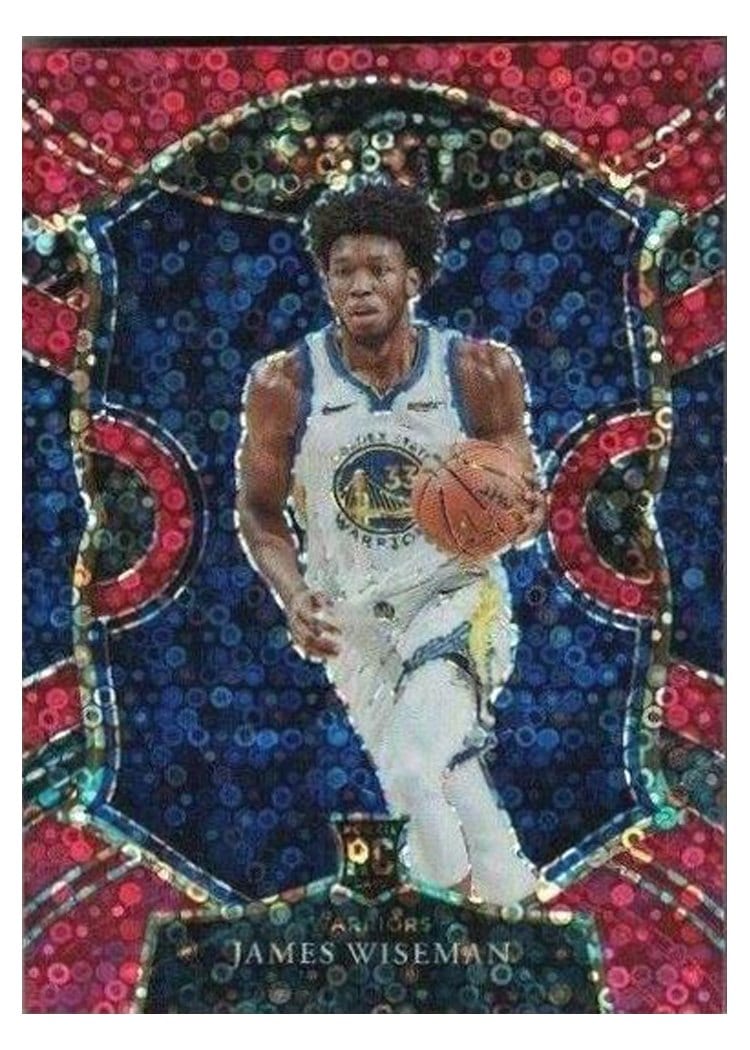 2020 Panini Select James Wiseman #62 card