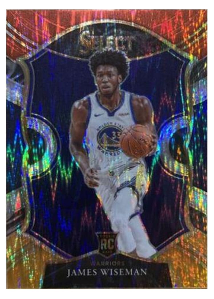 2020 Panini Select James Wiseman #62 card