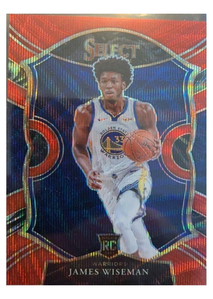 2020 Panini Select James Wiseman #62 card