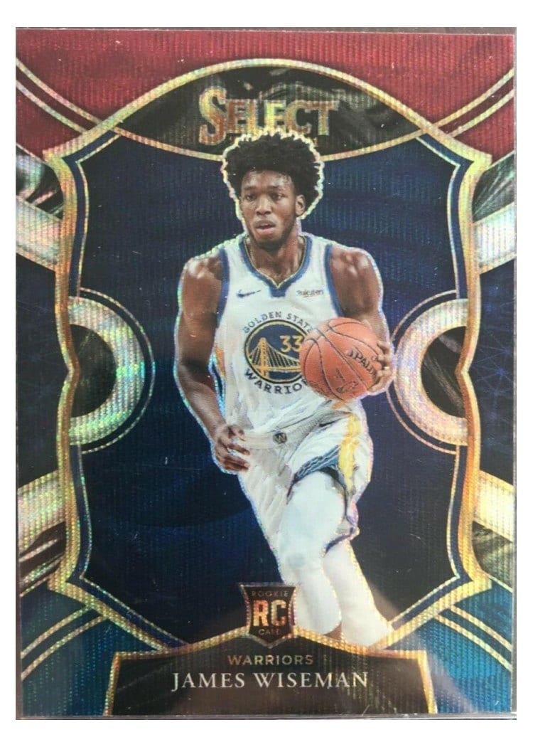 2020 Panini Select James Wiseman #62 card