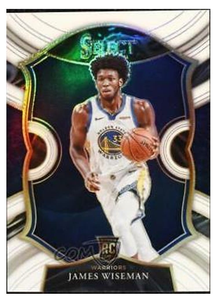 2020 Panini Select James Wiseman #62 card
