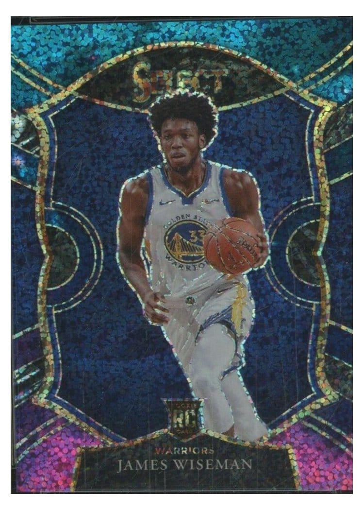 2020 Panini Select James Wiseman Cosmic #62 card