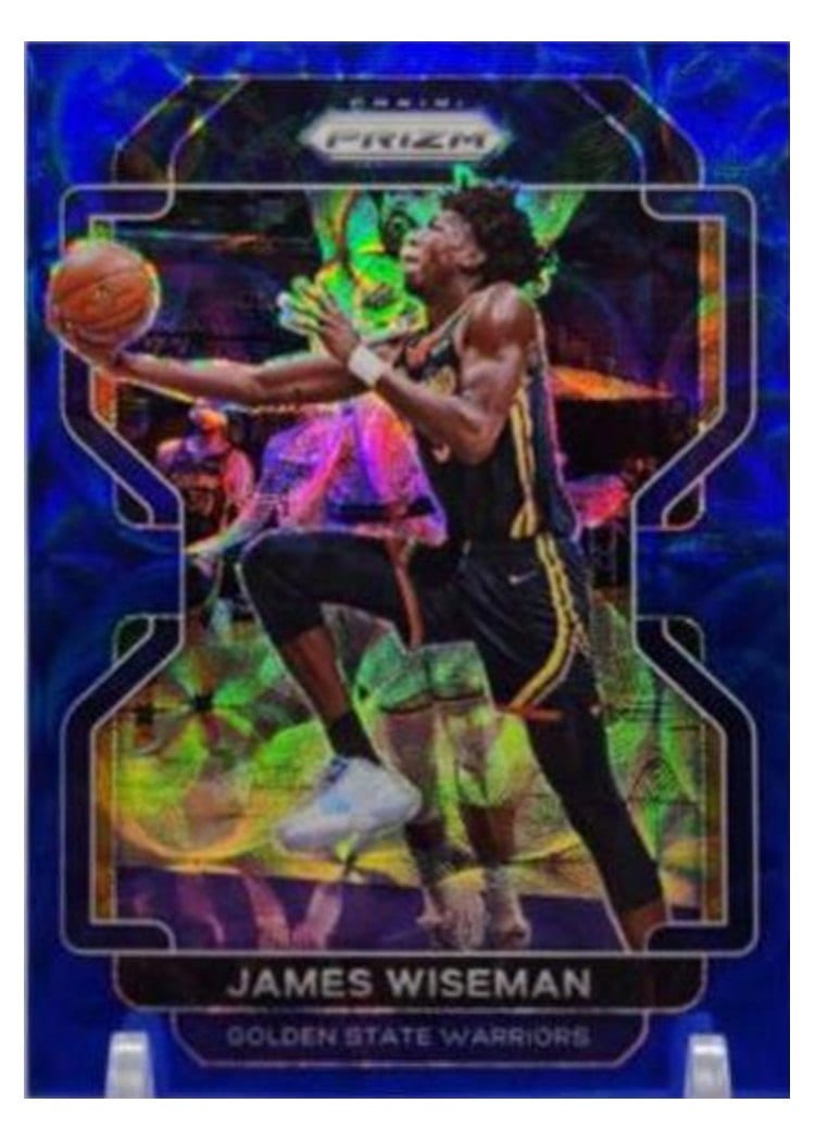 2021-22 Panini Prizm Base Set James Wiseman #61 card