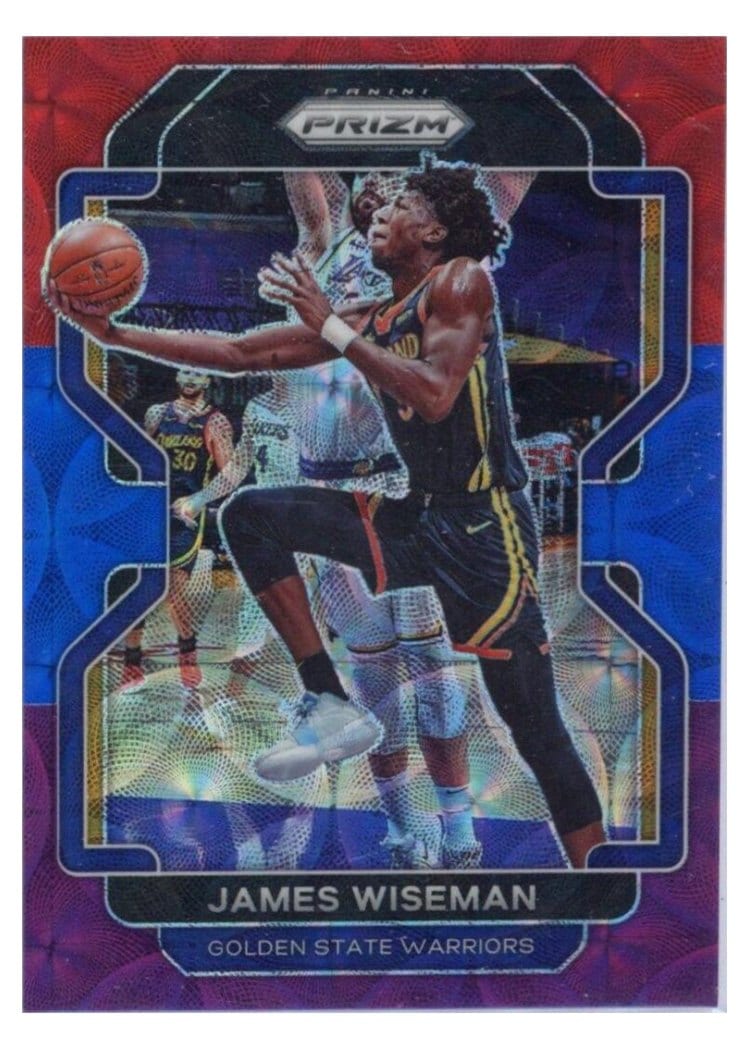 2021-22 Panini Prizm Base Set James Wiseman #61 card