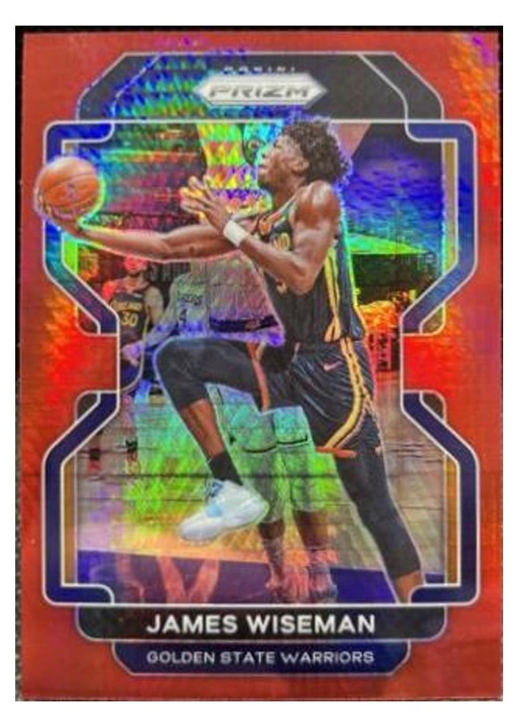 2021-22 Panini Prizm Base Set James Wiseman #61 card
