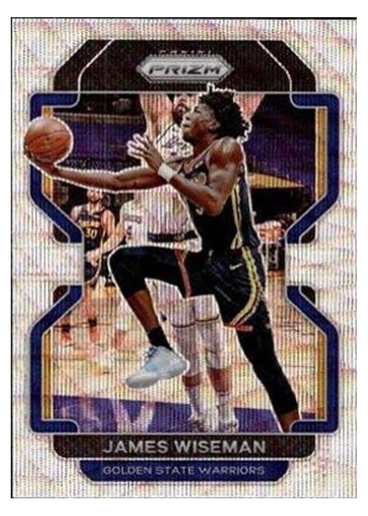 2021-22 Panini Prizm Base Set James Wiseman #61 card