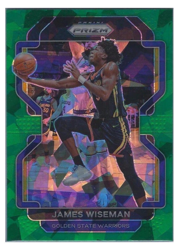 2021-22 Panini Prizm Base Set James Wiseman #61 card