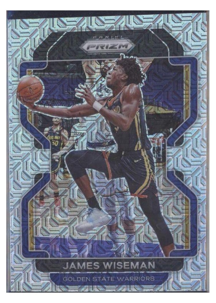 2021-22 Panini Prizm Base Set James Wiseman #61 card