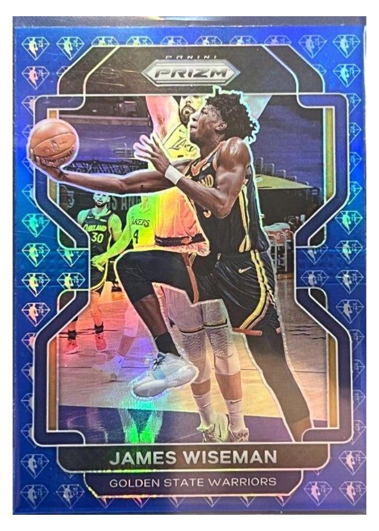 2021-22 Panini Prizm Base Set James Wiseman #61 card