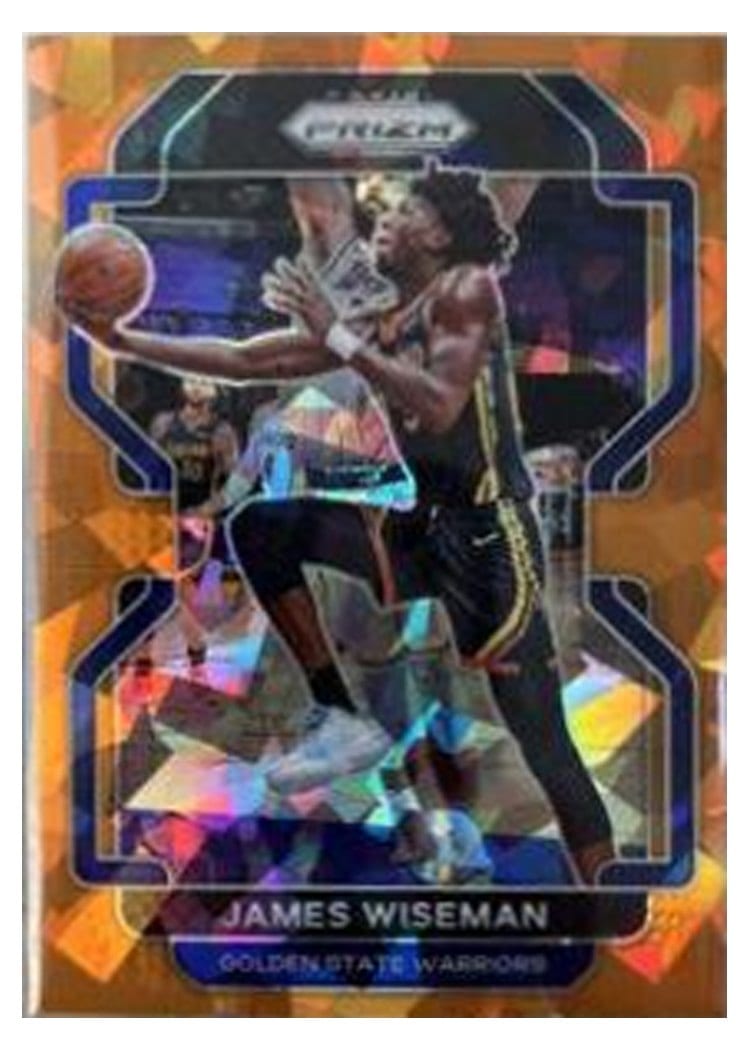 2021-22 Panini Prizm Base Set James Wiseman #61 card
