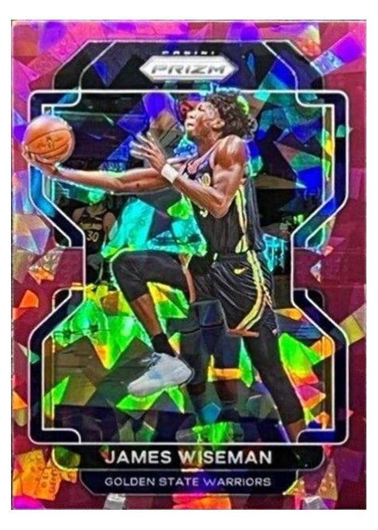 2021-22 Panini Prizm Base Set James Wiseman #61 card
