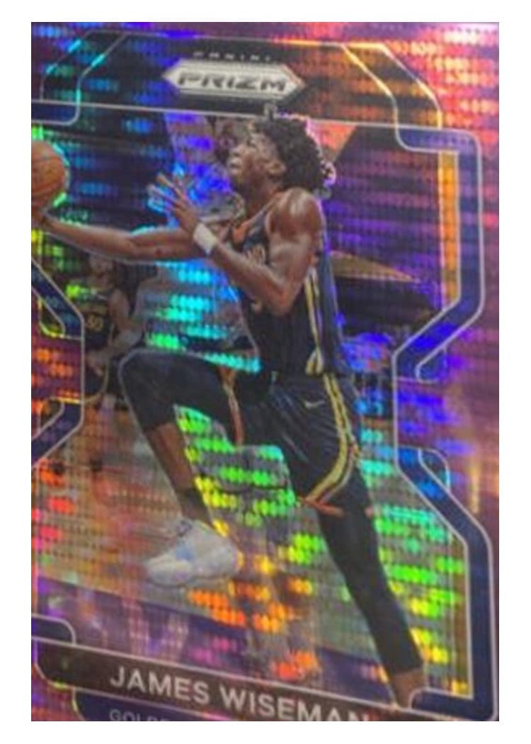 2021-22 Panini Prizm Base Set James Wiseman #61 card