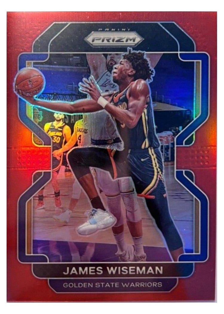 2021-22 Panini Prizm Base Set James Wiseman #61 card