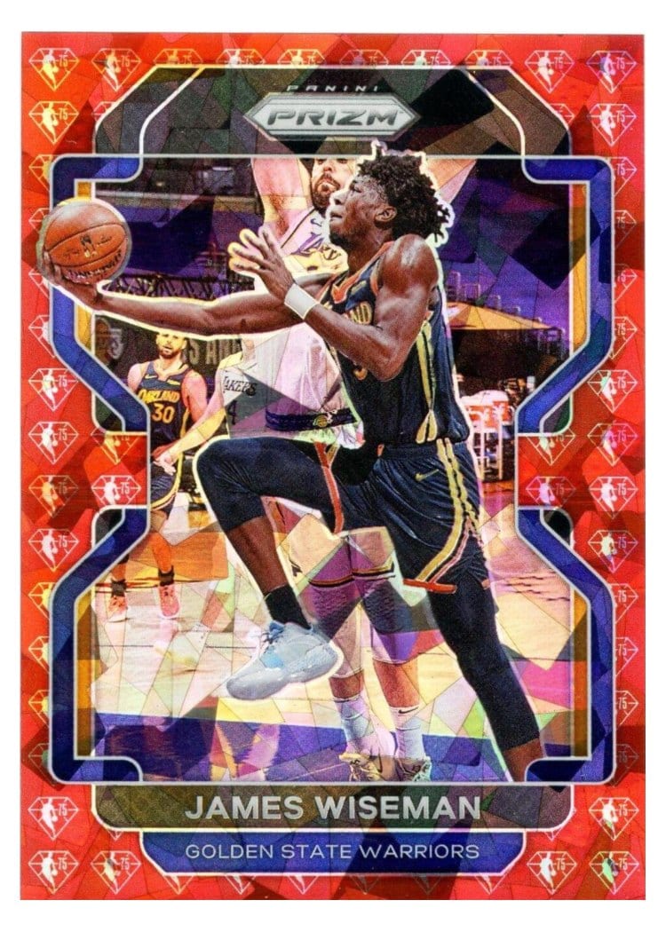 2021-22 Panini Prizm Base Set James Wiseman #61 card