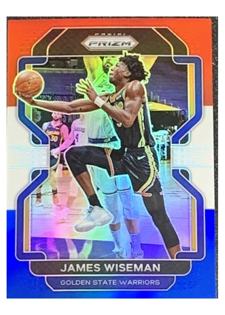 2021-22 Panini Prizm Base Set James Wiseman #61 card