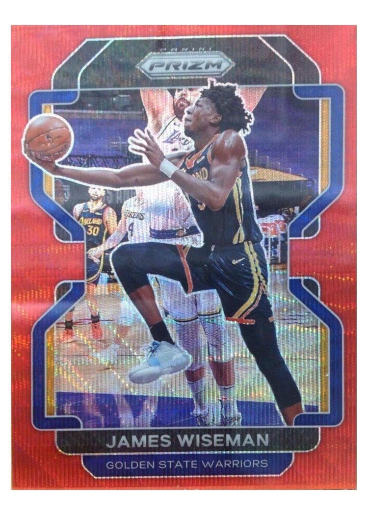2021-22 Panini Prizm Base Set James Wiseman #61 card