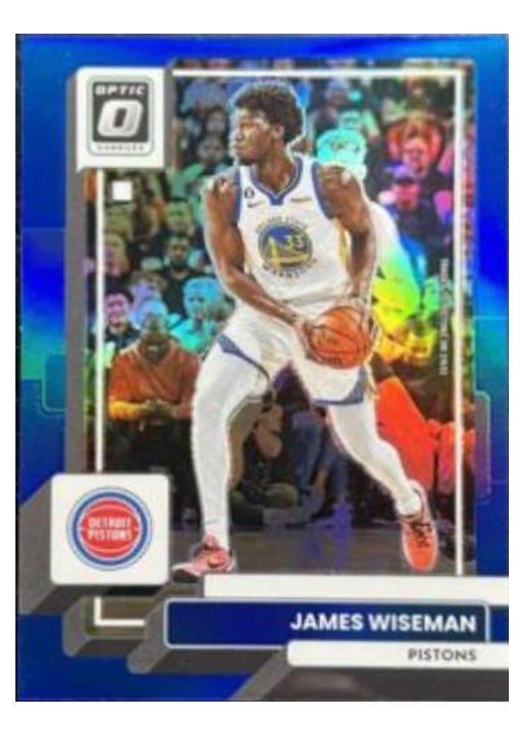 2022-23 Donruss Optic Base Set James Wiseman #80 card