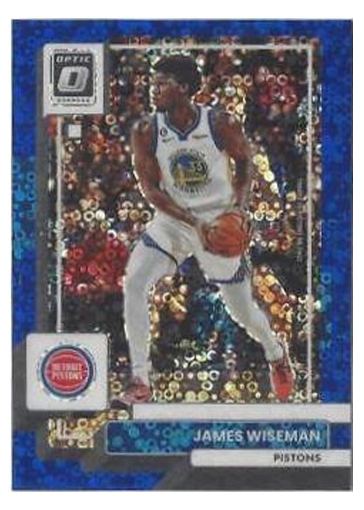 2022-23 Donruss Optic Base Set James Wiseman #80 card