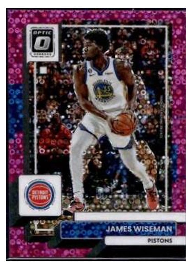 2022-23 Donruss Optic Base Set James Wiseman #80 card