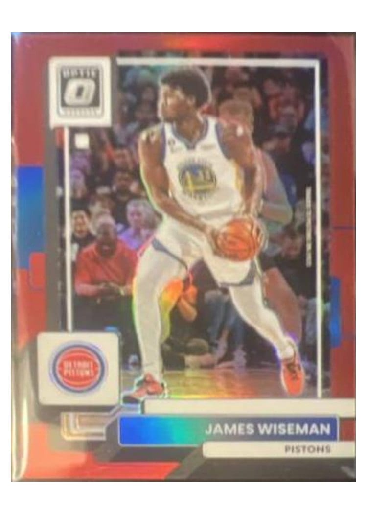 2022-23 Donruss Optic Base Set James Wiseman #80 card