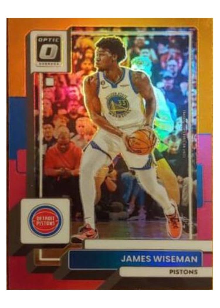2022-23 Donruss Optic Base Set James Wiseman #80 card