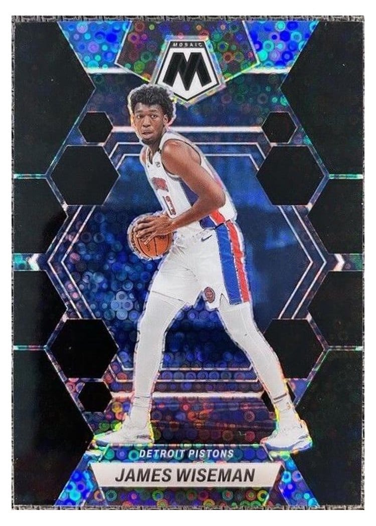 2022-23 Panini Mosaic Base Set James Wiseman #79 card