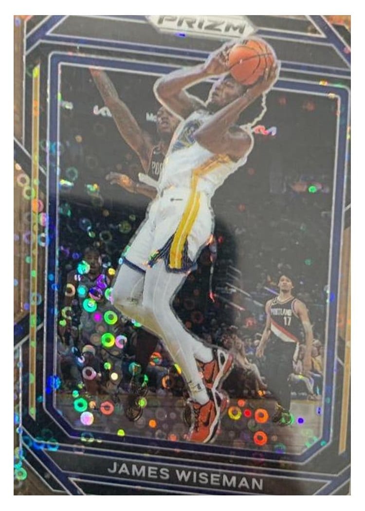 2022-23 Panini Prizm Base Set James Wiseman #100 card